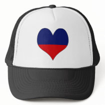 I Love Haiti Trucker Hats