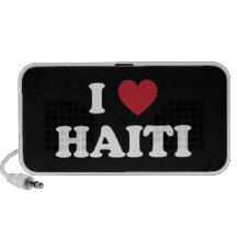 I Love Haiti iPhone Speaker