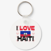 I Love Haiti keychains