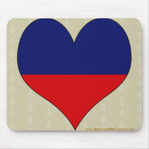 I Love Haiti Mousepad