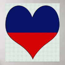 I Love Haiti Print