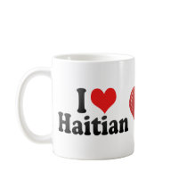 I Love Haitian Mugs