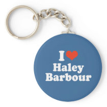 I LOVE HALEY BARBOUR KEY CHAINS