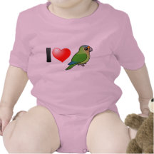 I Love Half Moon Conures Shirts