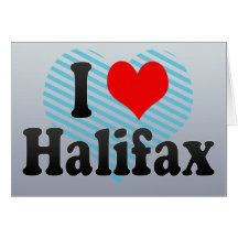 I Love Halifax, Canada. I Love Halifax, Canada Greeting Card