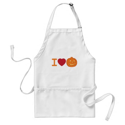 I love Halloween Aprons