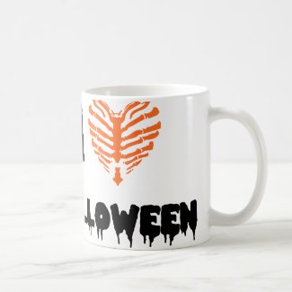 I Love Halloween Mug
