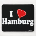 I Love Hamburg mousepads by Rep_Yo_City I Love Hamburg mousepads