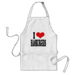 I Love Hamburgers Apron