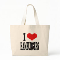 I Love Hamburgers bags