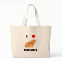 I love hamsters Bag
