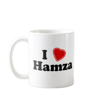 I Love Hamza mugs by Name_Gear I Love Hamza mugs