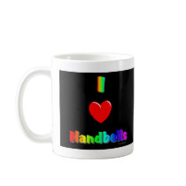 I Love Handbells mugs