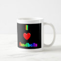 I Love Handbells mugs