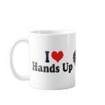 I Love Hands Up mugs