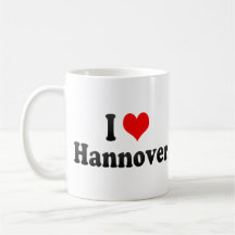 I Love Hannover, Germany Mug