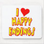 I Love Happy Endings Mousepads