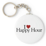 I Love Happy Hour keychains