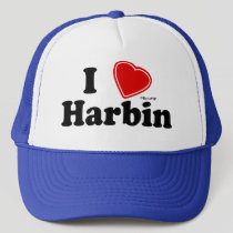 I Love Harbin hats