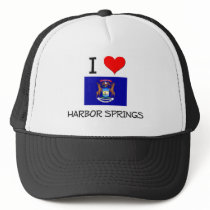 I Love Harbor Springs Michigan Hat