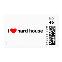 I Love Hard House postage