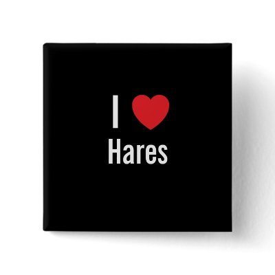 I love Hares Pinback Buttons by funnycustomtshirts