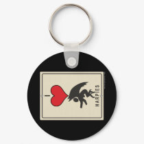 I Love Harpies keychains