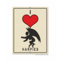 I Love Harpies t-shirts by thefrozenduck I Love Harpies t-shirts