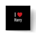 I love Harry buttons