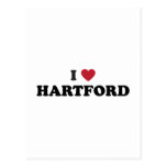 I Love Hartford Connecticut Post Cards