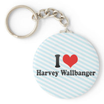 I Love Harvey Wallbanger Keychain