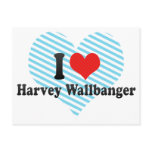 I Love Harvey Wallbanger Postcard