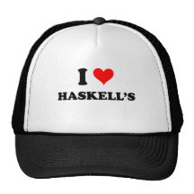 I Love Haskell'S California Trucker Hat