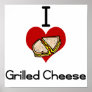 I love-hate grilled cheese print