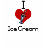 I love-hate ice cream shirts