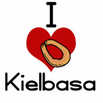 I love-hate kielbasa photo sculptures