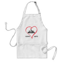 I LOVE HATERS APRON