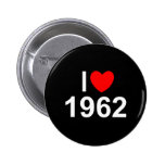 I Love (Heart) 1962 Pins