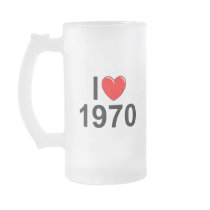 I Love (Heart) 1970 Coffee Mug