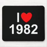 I Love (Heart) 1982 Mouse Pad