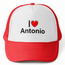I Love (Heart) Antonio Hats
