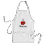 I love-heart Bacon Apron