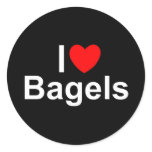 I Love (Heart) Bagels Sticker