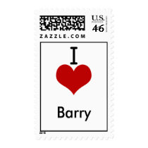 I Love (heart) Barry Stamps