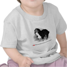 I Love (Heart) Bernese Mountain Dogs T-shirts