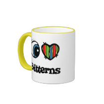 I Love (Heart) Bitterns Mug