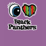 I Love (Heart) Black panthers