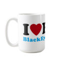 I Love (Heart) BMX mugs