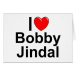 I Love (Heart) Bobby Jindal cards