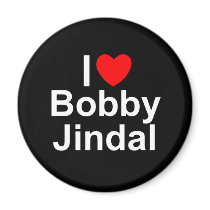 I Love (Heart) Bobby Jindal Magnet